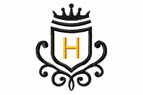 Vintage Royal Letter H: A Holiday Embroidery Review