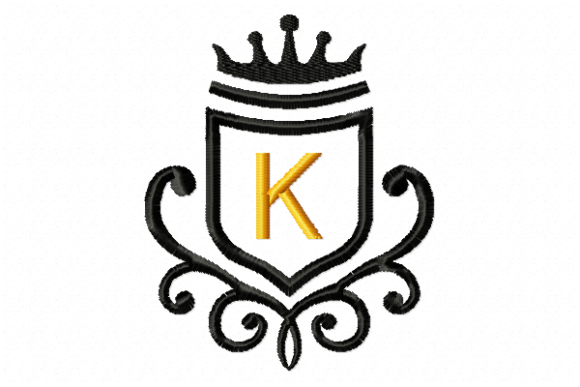 Vintage Royal Letter K: An Embroidery Designer’s Review